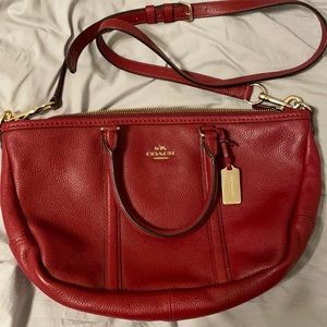 Coach Mid size cross body bag